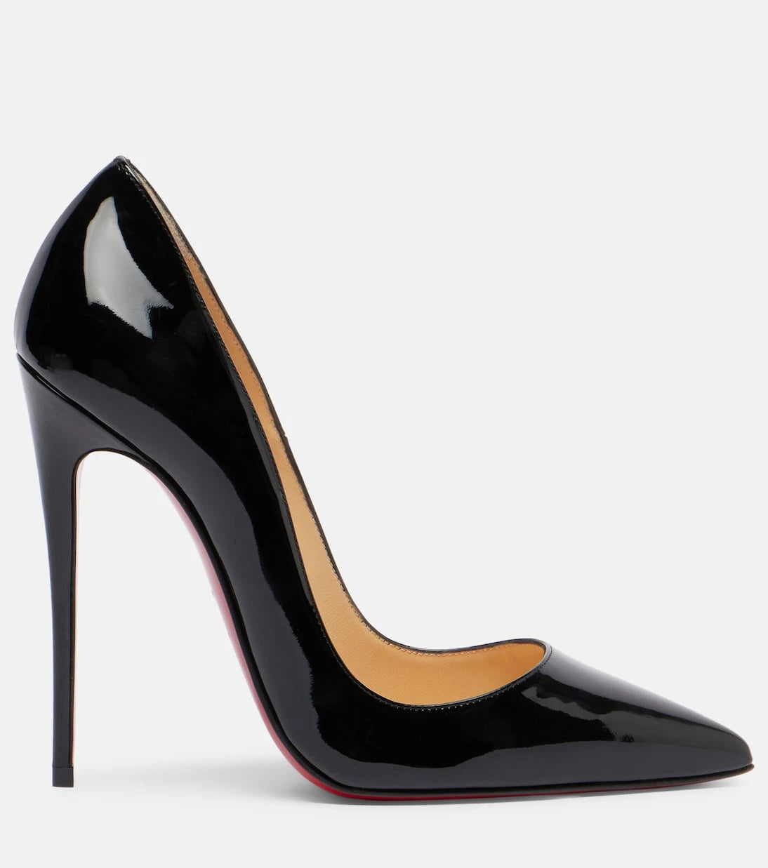 Christian Louboutin - حذاء So Kate 120 بكعب عالٍ من الجلد اللامع