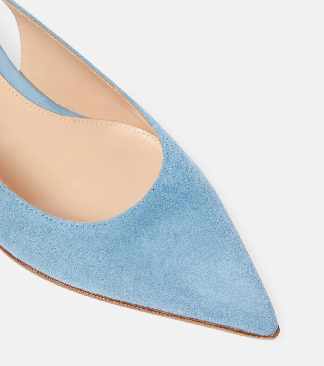 Gianvito Rossi - Piper 45 suede slingback pumps