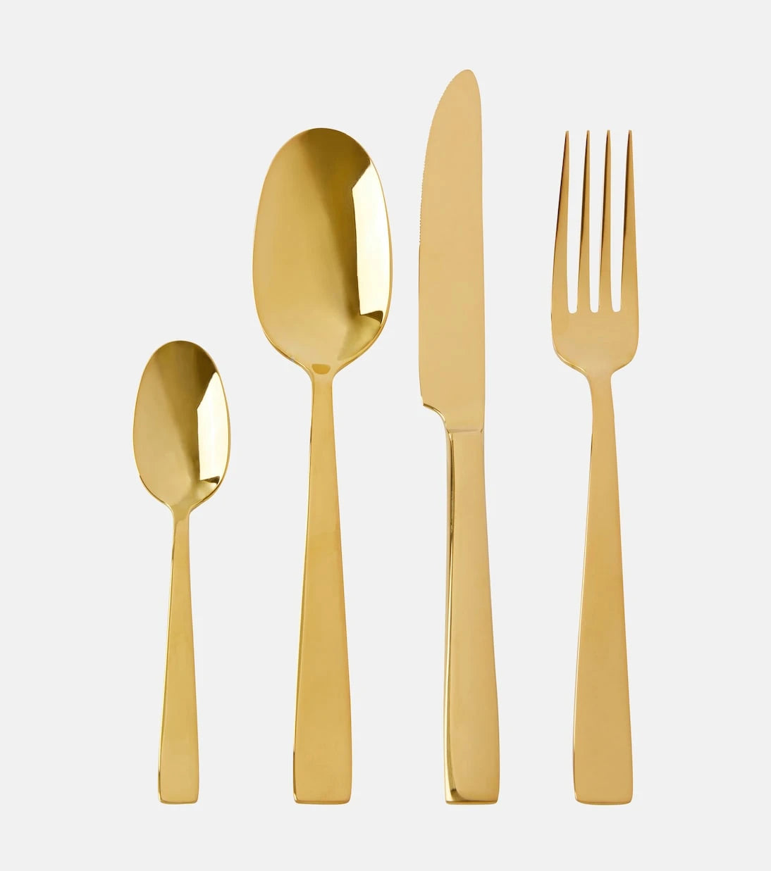 Dolce&Gabbana Casa - Stainless steel 4-piece cutlery set