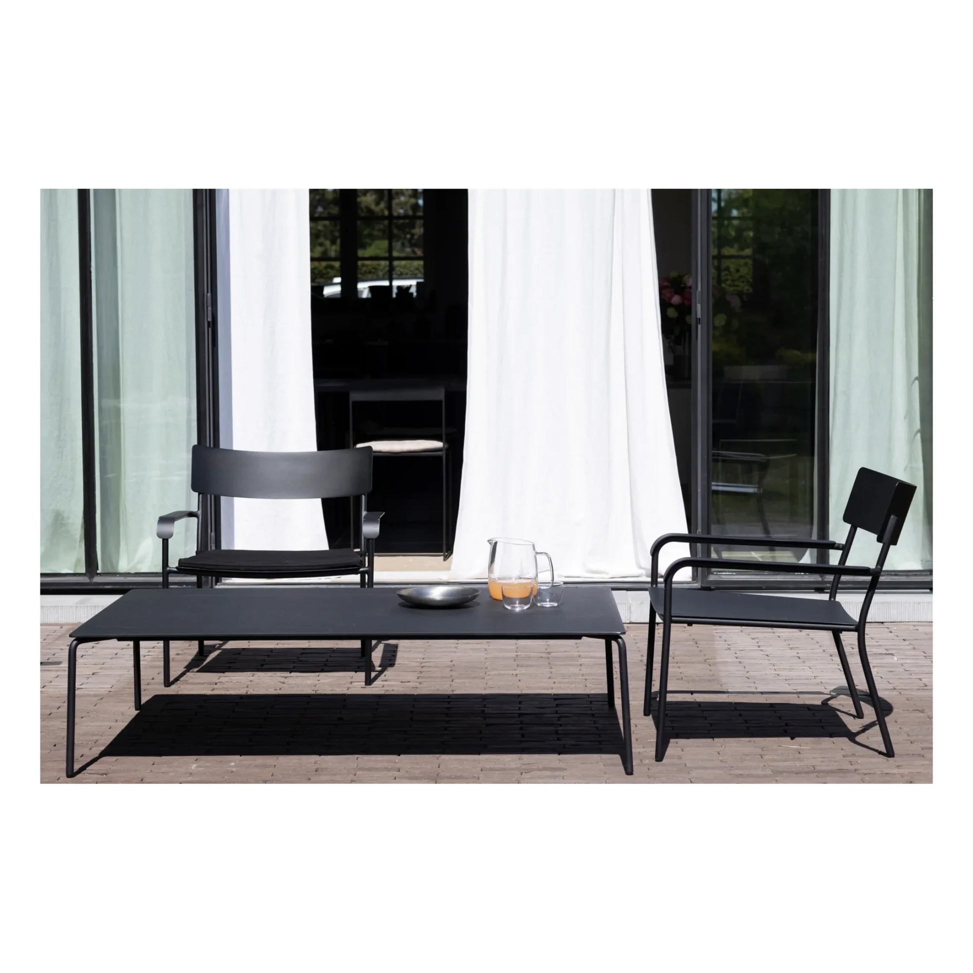 Serax - August Outdoor Coffee Table | Black