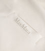 Max Mara White Cotton-Blend Jersey Hoodie
