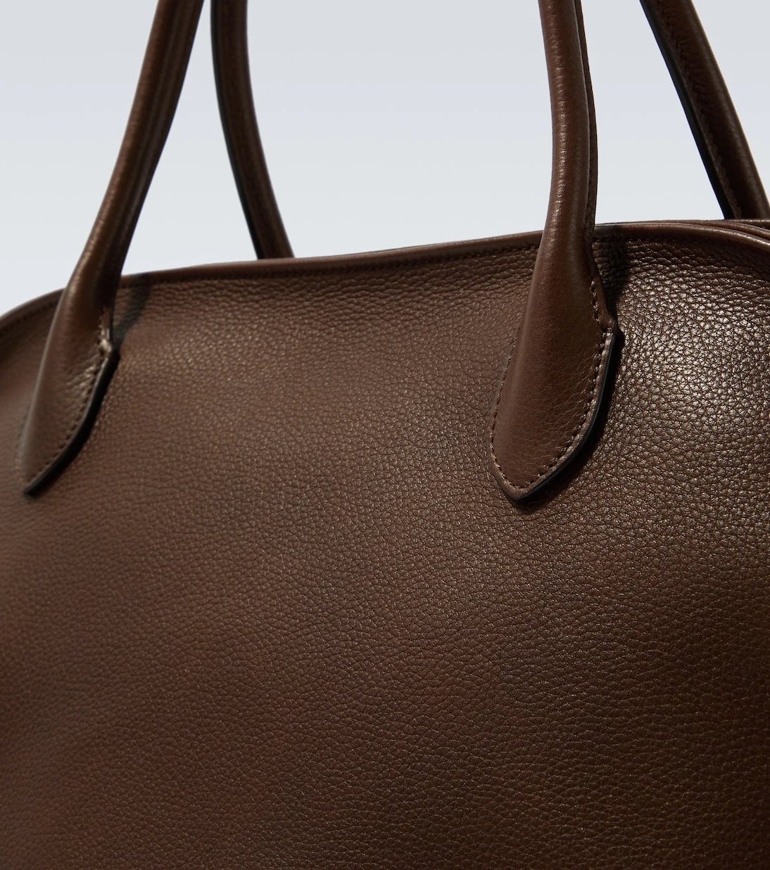 The Row - Agnes 16 leather top-handle bag