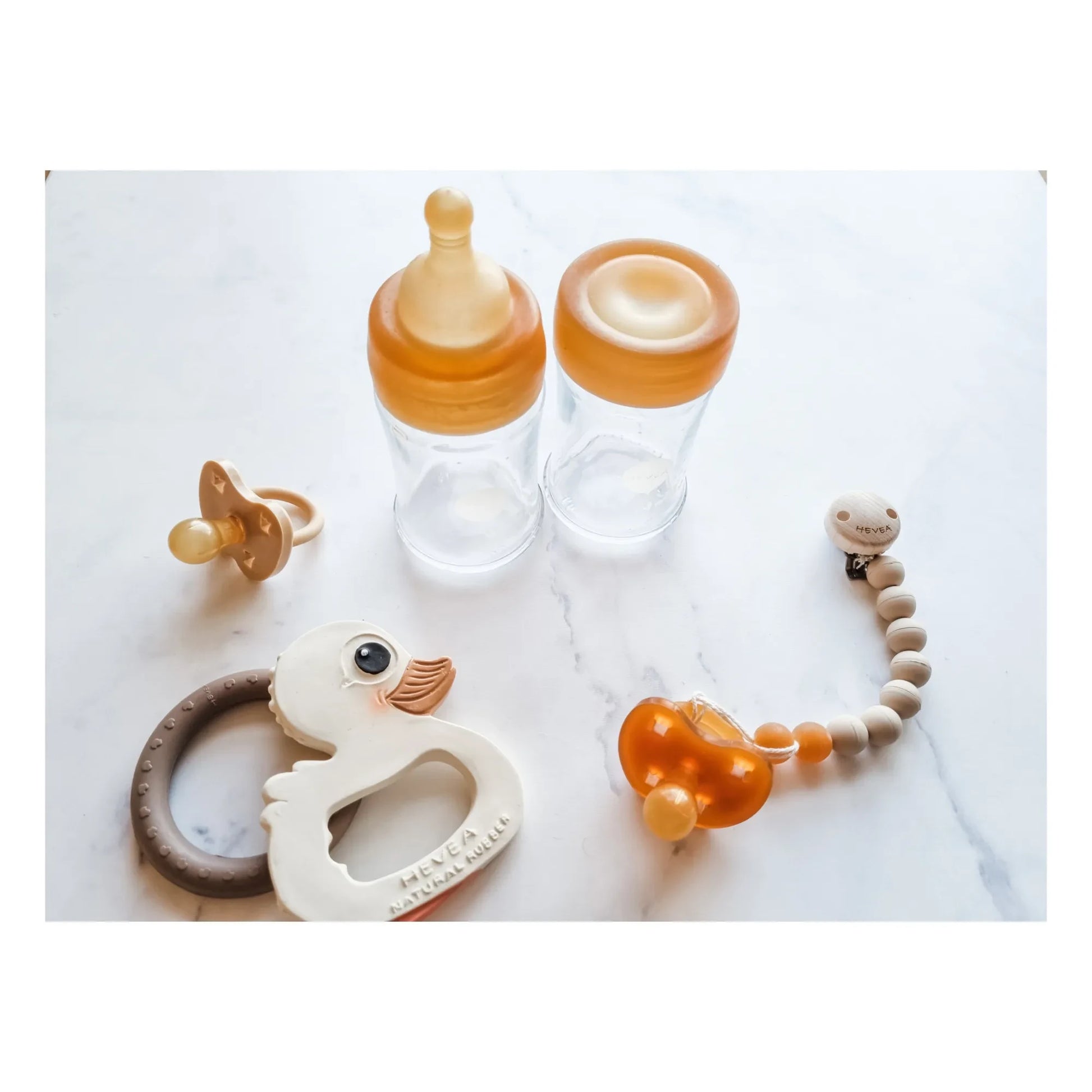 Hevea - Wide Neck Baby Bottle Teat - Slow Flow