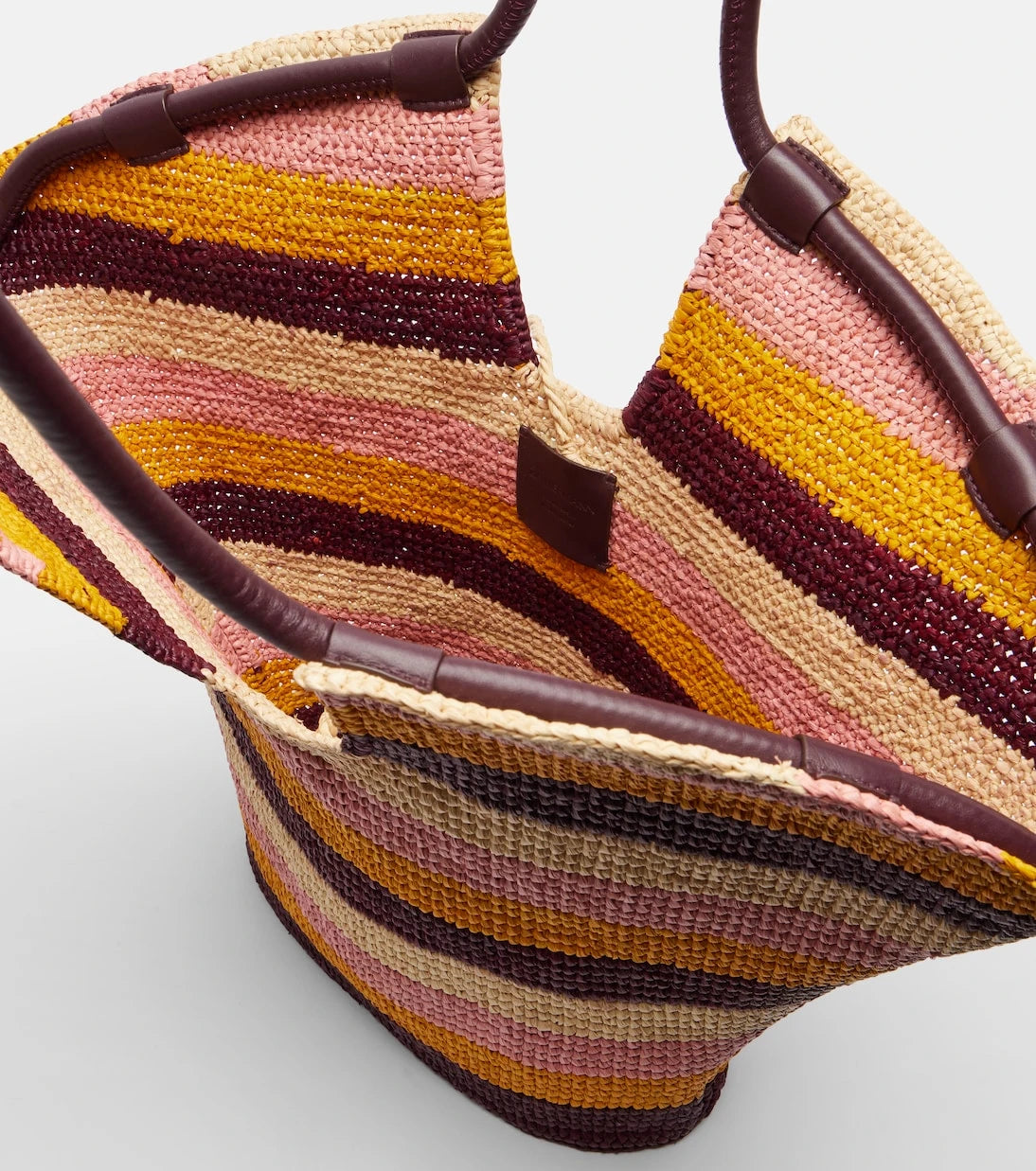 Zimmermann - Goldentime Large raffia tote bag