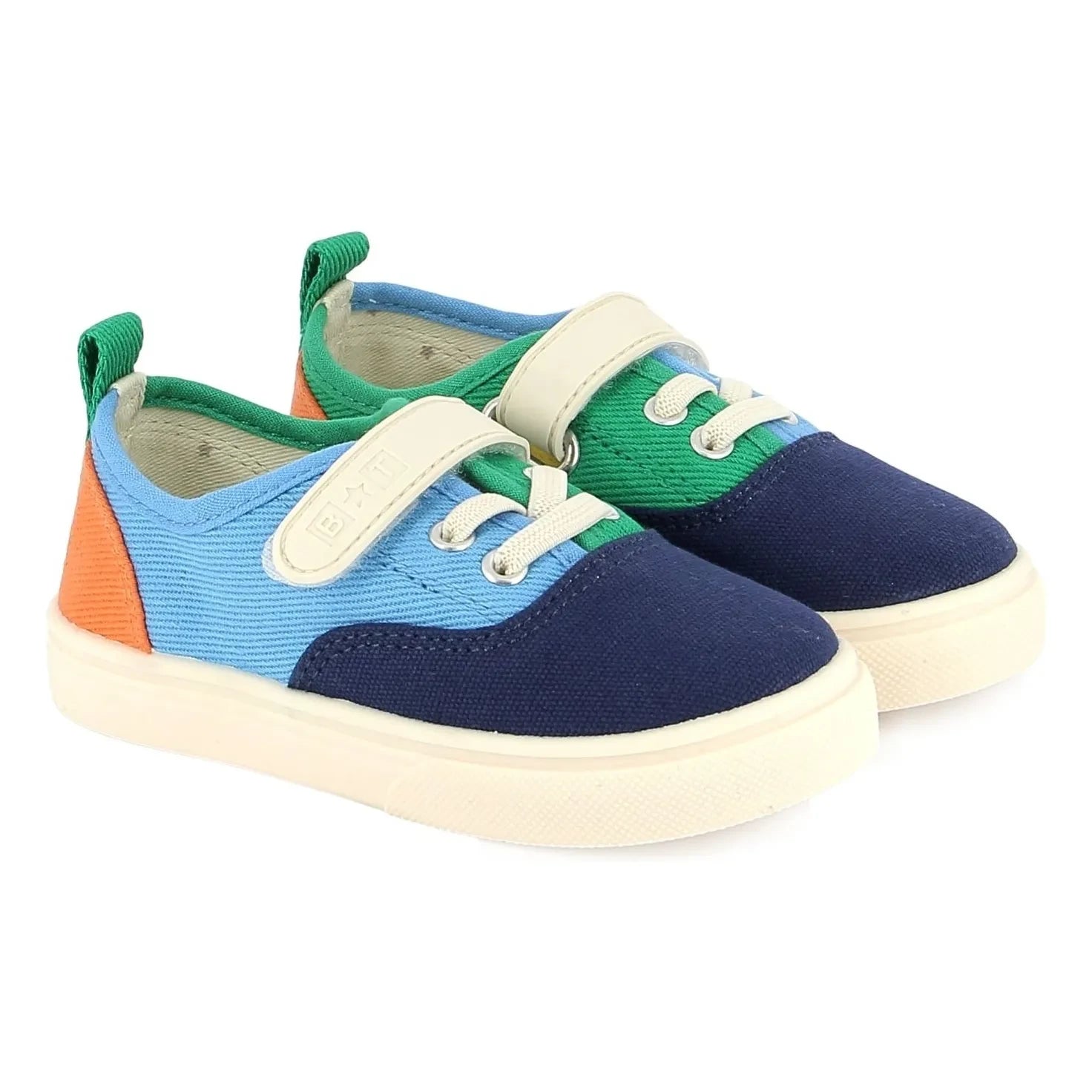 Bonton - Board Easy Lace-up Sneakers | Navy blue