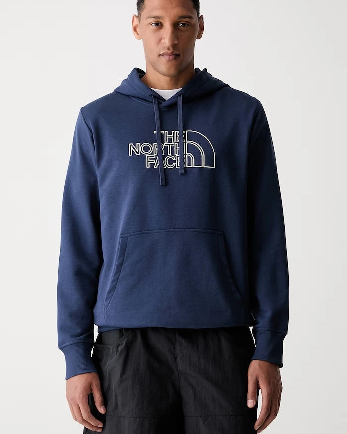 The North Face kapüşonlu erkek pamuklu sweatshirt Drew Peak Light