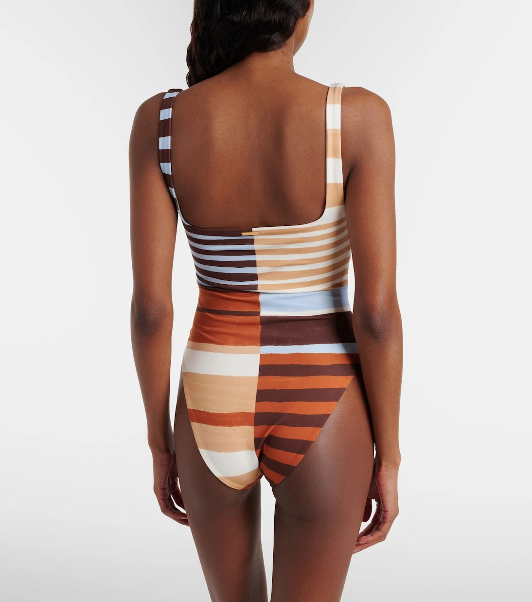 Cala de la Cruz - Vienna striped swimsuit