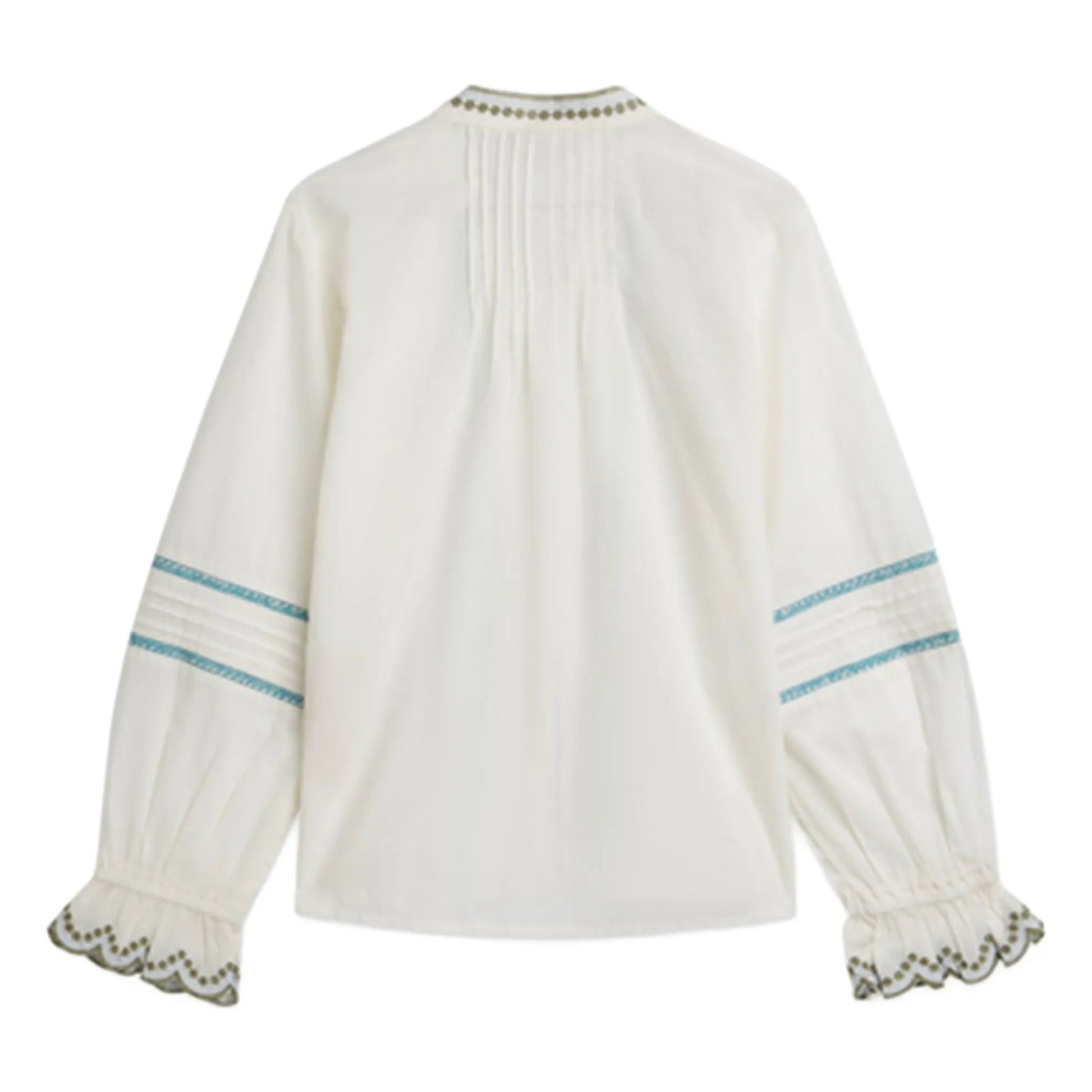 Scotch & Soda - Embroidered blouse | Ecru