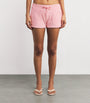Pink Cotton Terry Towelling Shorts