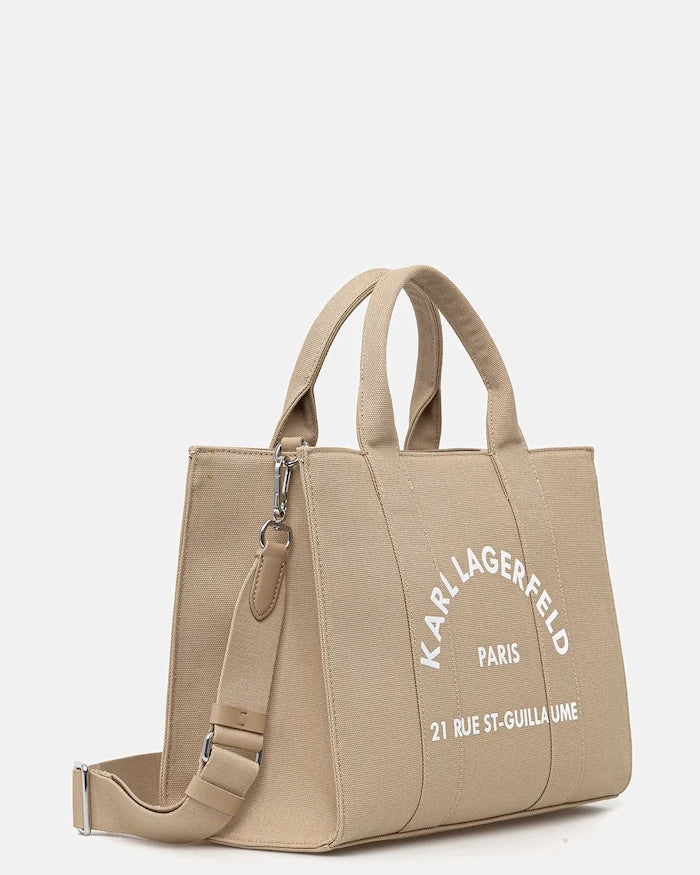 Karl Lagerfeld kadın pamuk tote çanta K/RSG