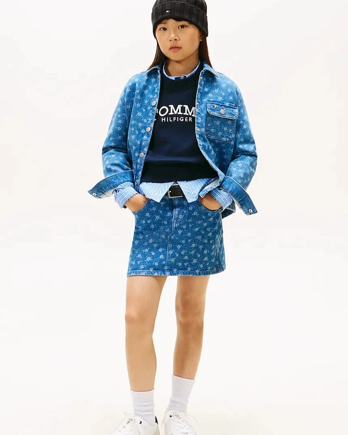 Tommy Hilfiger Çocuk Denim Etek