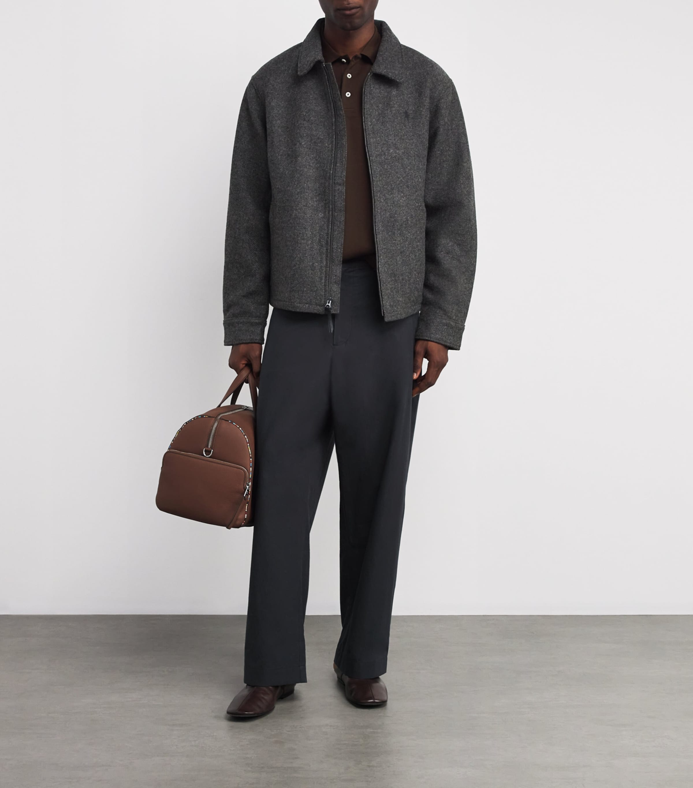 Polo Ralph Lauren Grey Wool Langdon Jacket