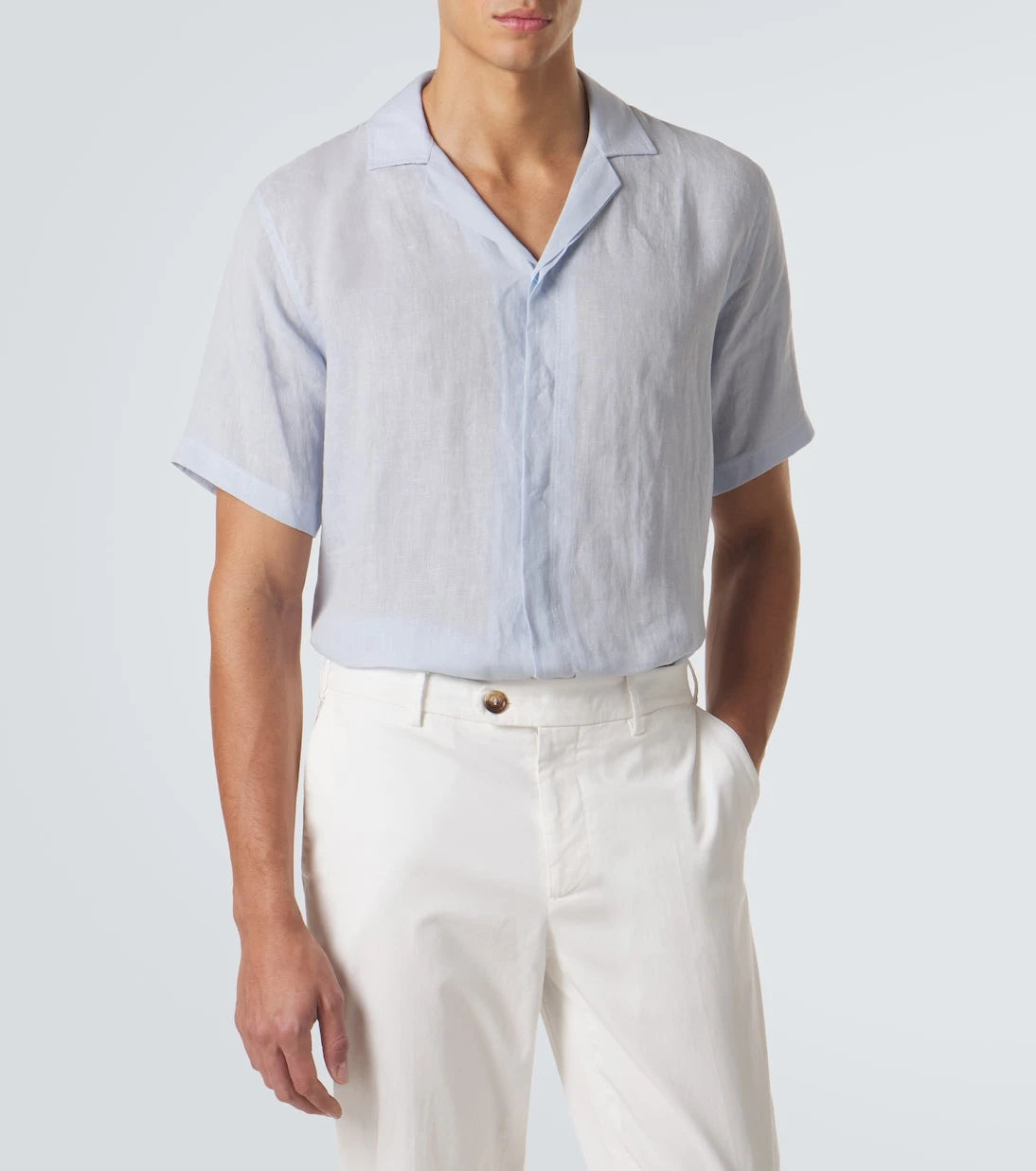 Orlebar Brown - Maitan linen bowling shirt