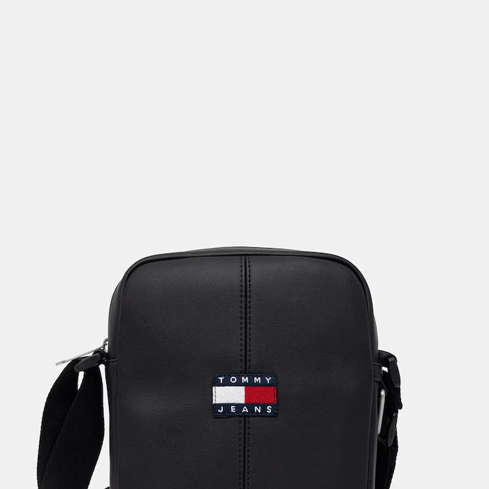 Tommy Jeans Erkek Suni Deri Omuz Çantası