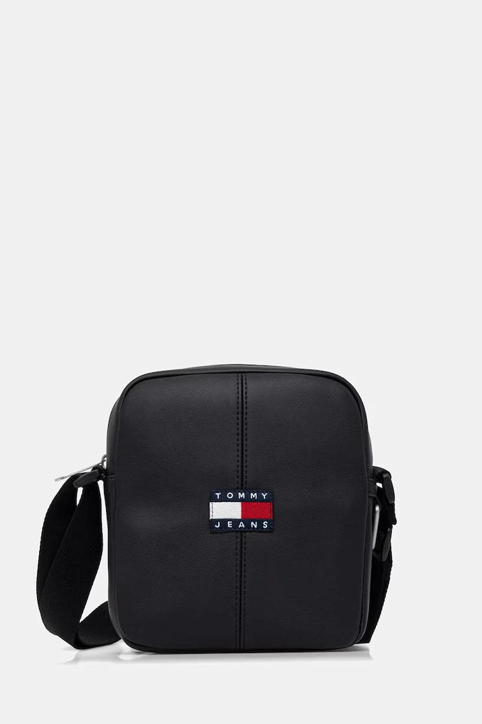 Tommy Jeans Erkek Suni Deri Omuz Çantası