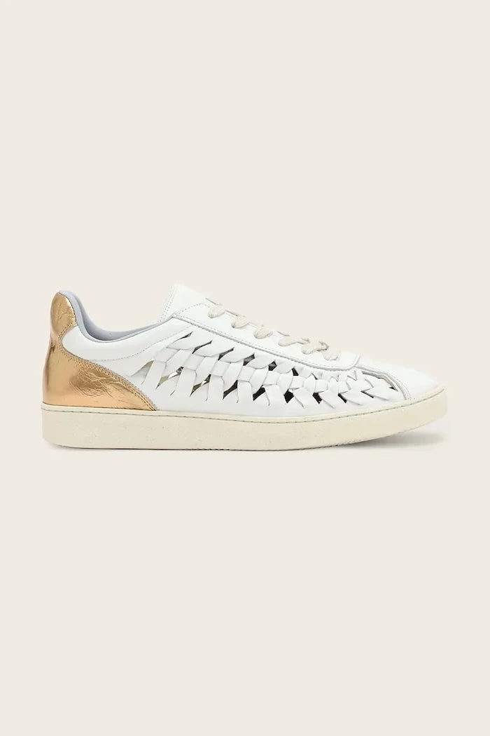 AllSaints Velma Woven Sneaker маратонки дамски от кожа