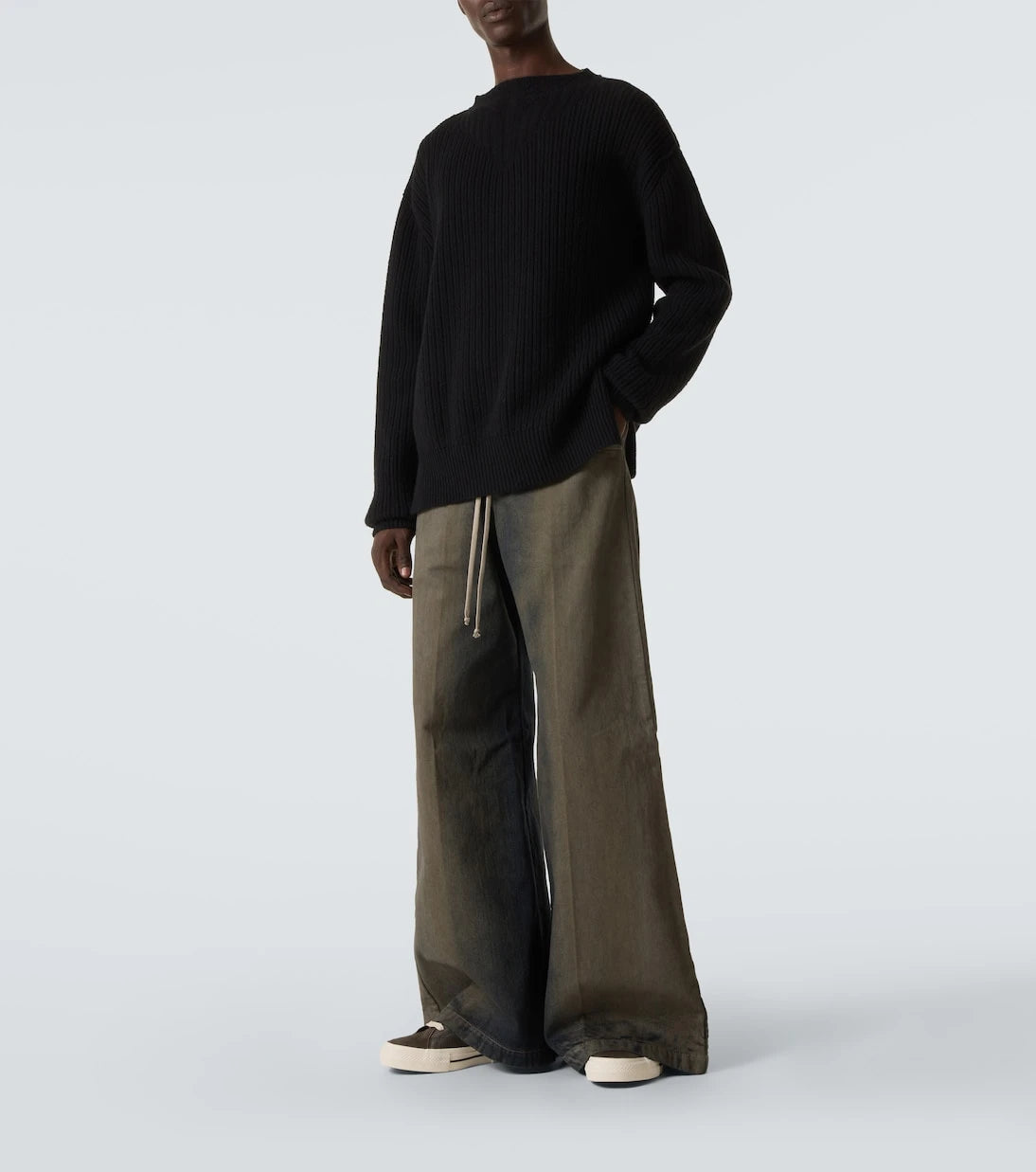 Rick Owens - x Converse calf hair sneakers