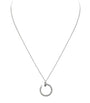 White Gold and Diamond Juste un Clou Necklace