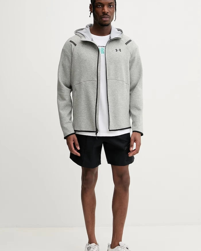 Under Armour erkek fermuarlı sweatshirt Unstoppable Flc