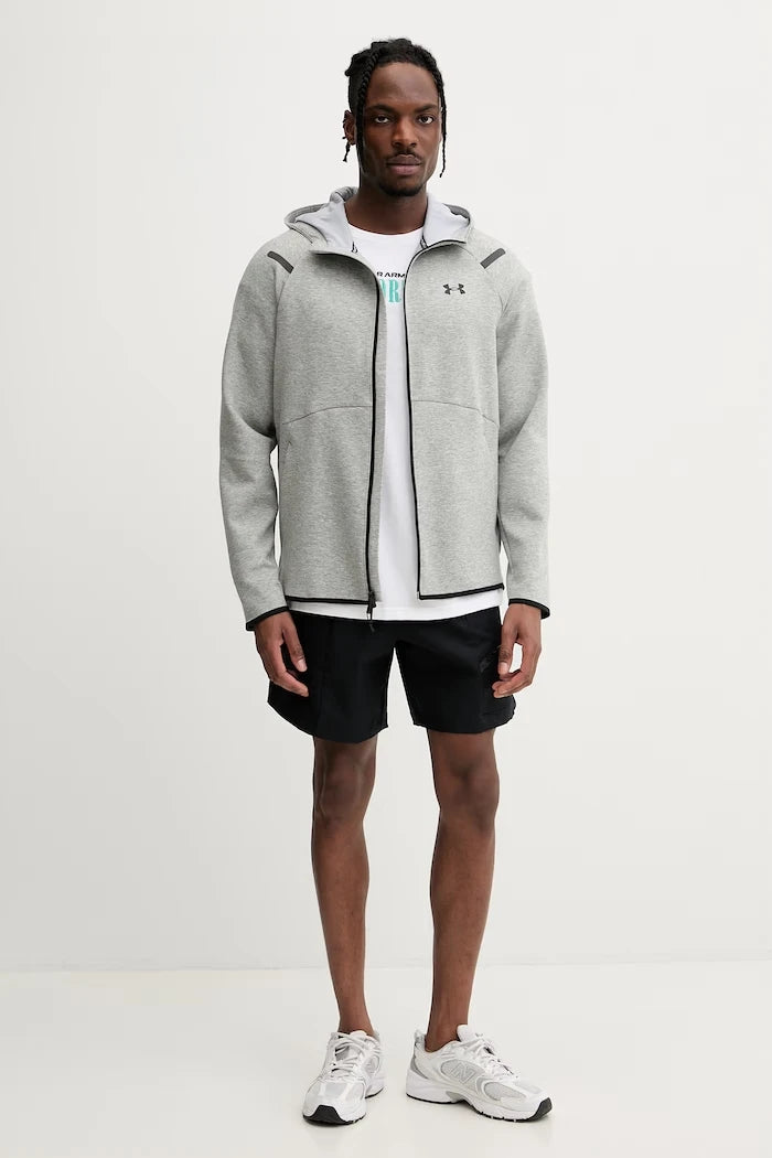 Under Armour суичър с цип мъжки Unstoppable Flc