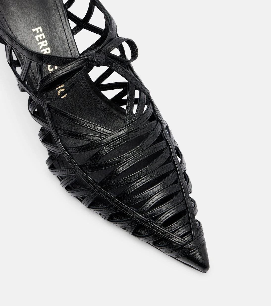 Ferragamo - Cirry leather mules