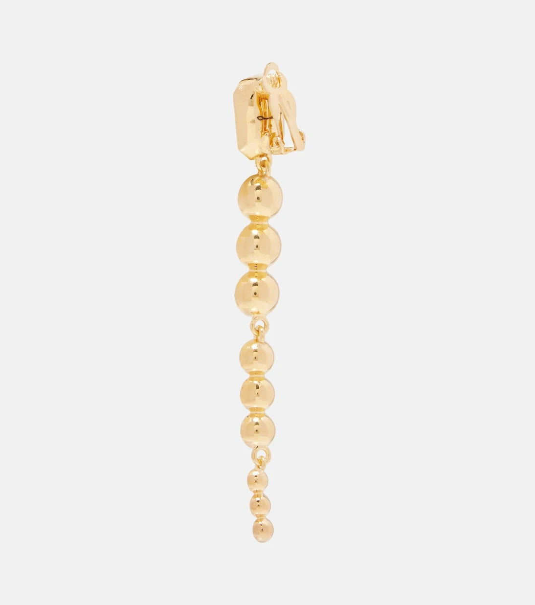 Oscar de la Renta - Crystal-embellished clip-on earrings