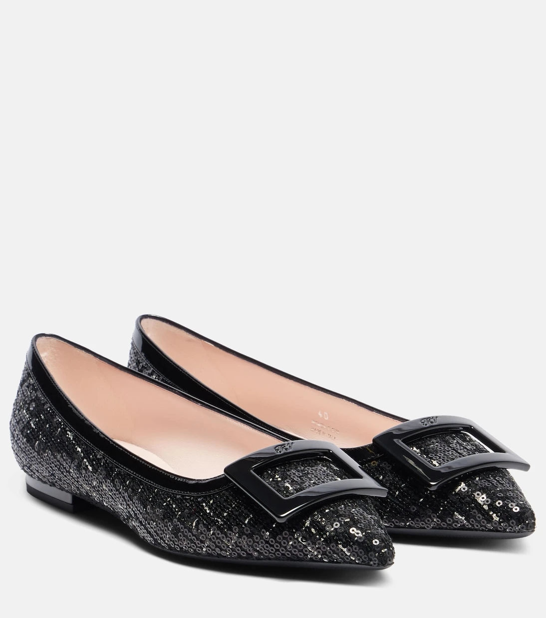 Roger Vivier - Gommettine sequined ballet flats