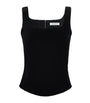Velvet Bustier Top BLACK