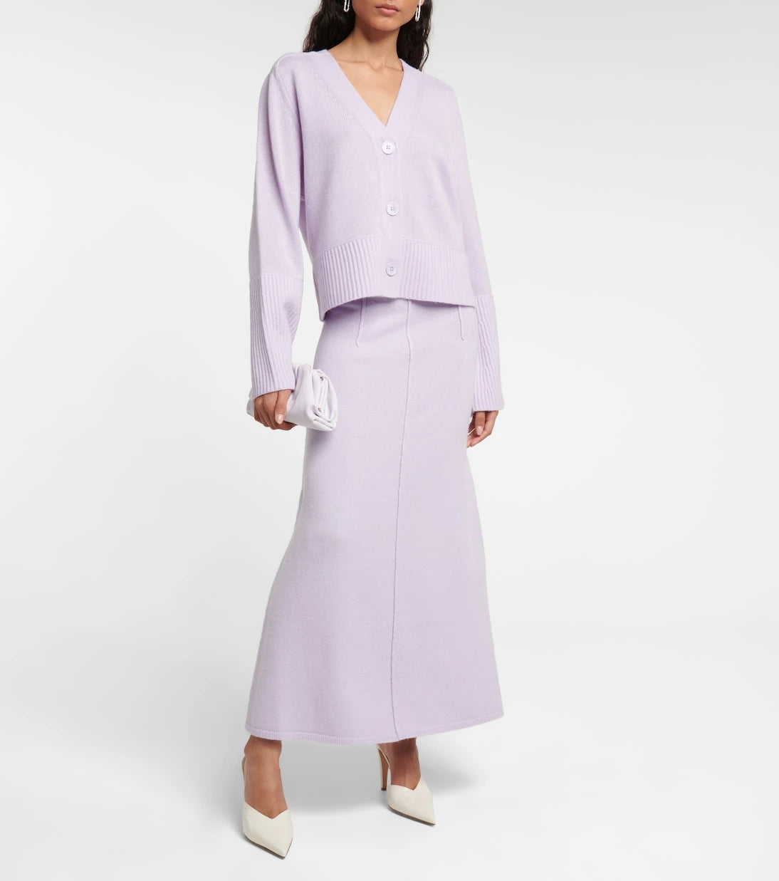 Dorothee Schumacher - Modern Statements wool-blend midi skirt