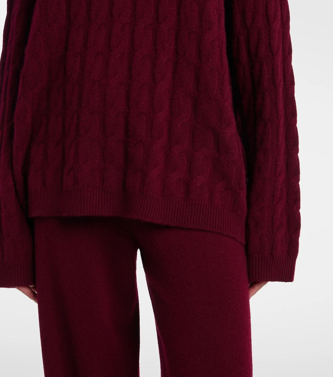 Lisa Yang - Seymour cable-knit cashmere sweater
