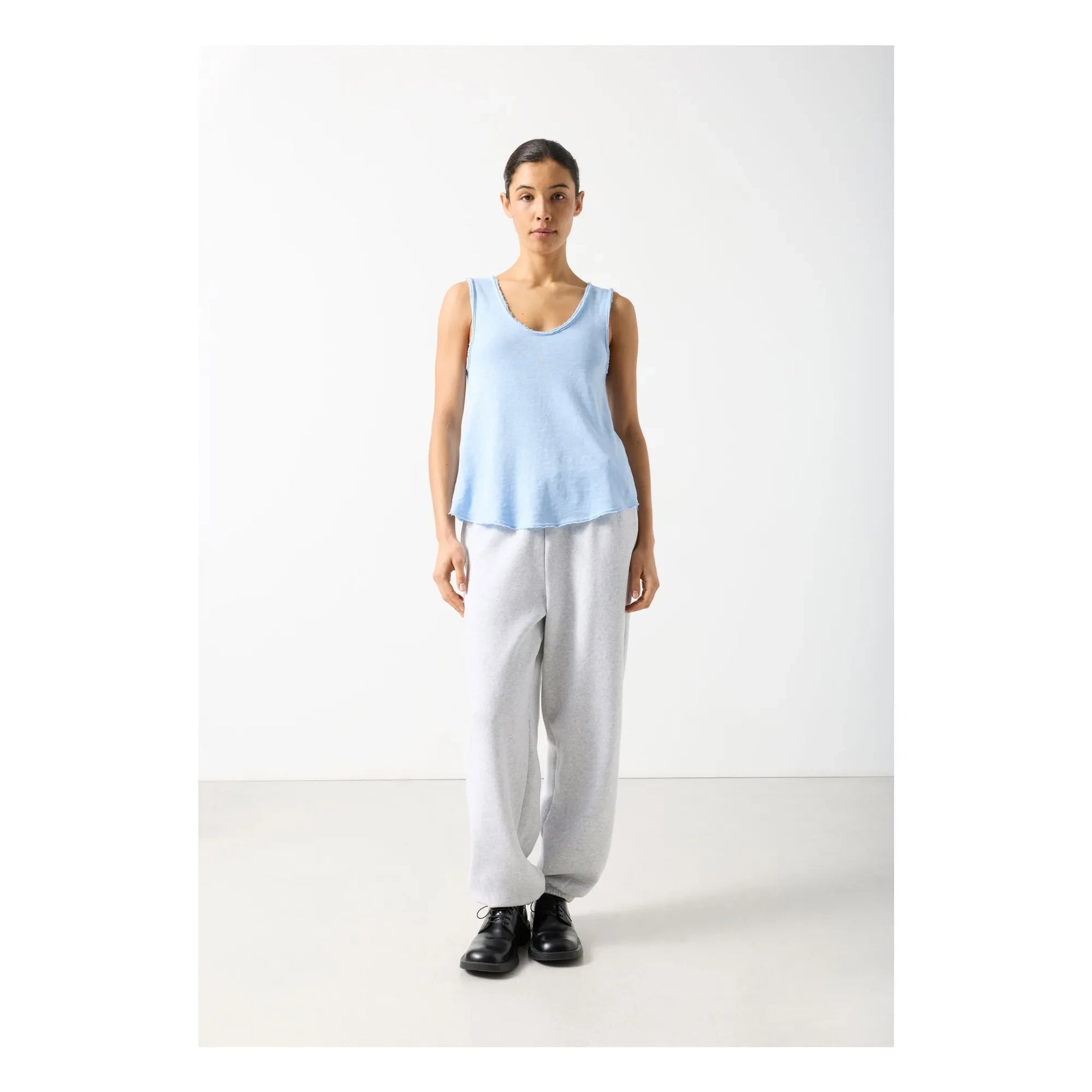 American Vintage - Sonoma Cotton tank top | Light blue