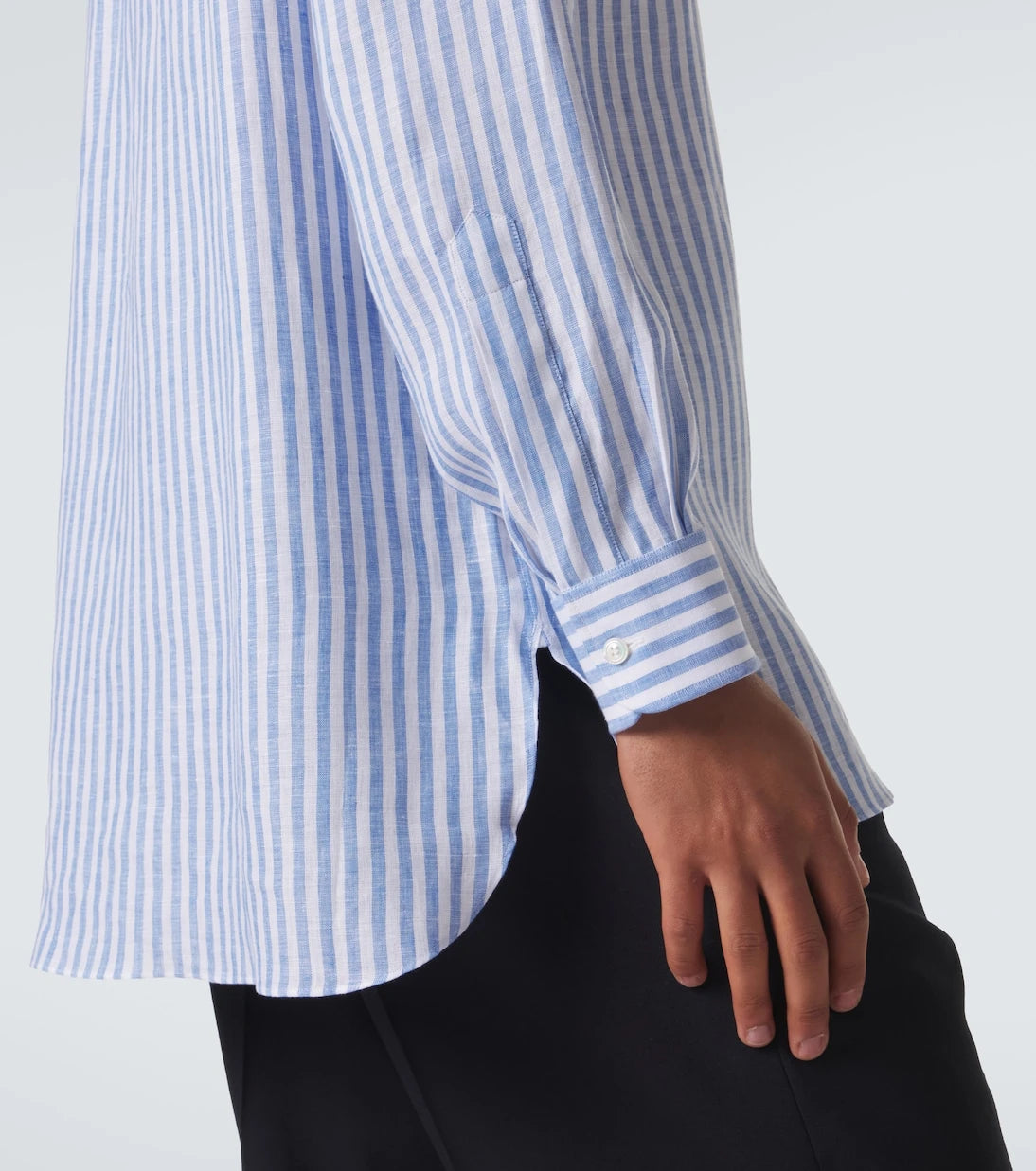 Charvet - Striped linen shirt