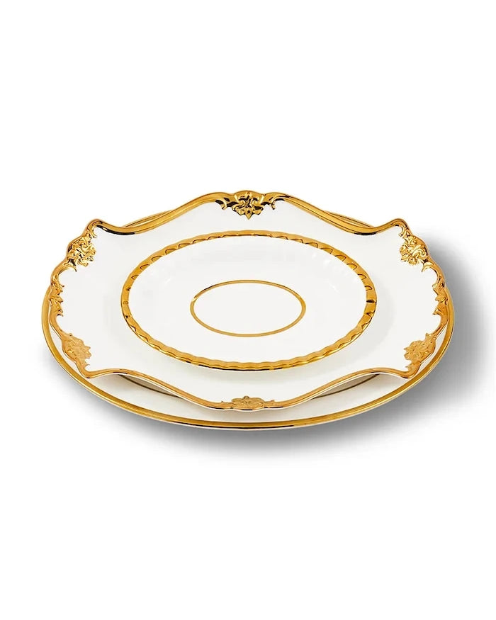 POLSPOTTEN Golden Finds Tabak Seti (3 Parça)