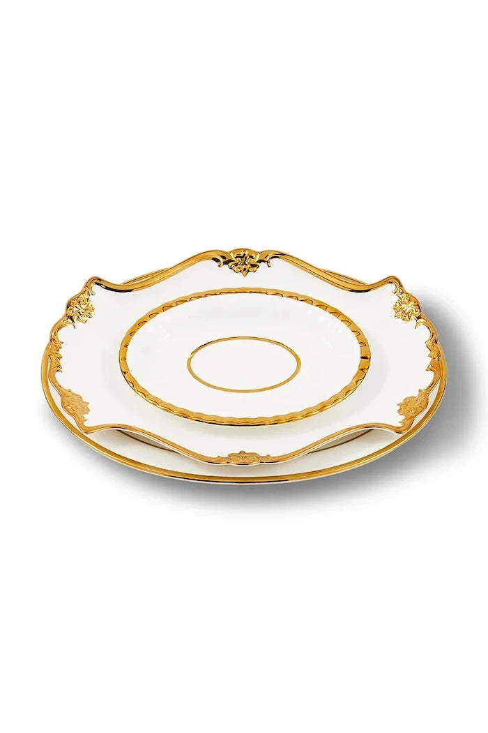 POLSPOTTEN Golden Finds Tabak Seti (3 Parça)