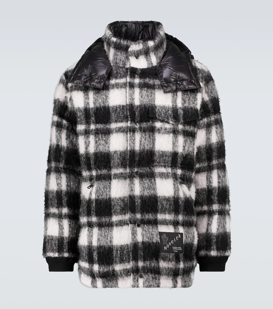 Moncler Genius - 7 Moncler FRGMT Hiroshi Fujiwara سترة كاروهات