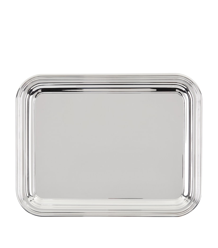 Greggio Silver-Plated Georgian Rectangular Tray (34cm x 26cm)