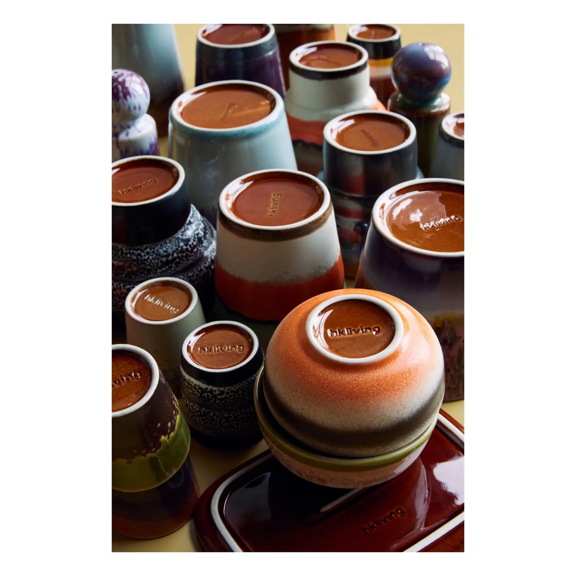 HKliving - Stoneware mug | Pink