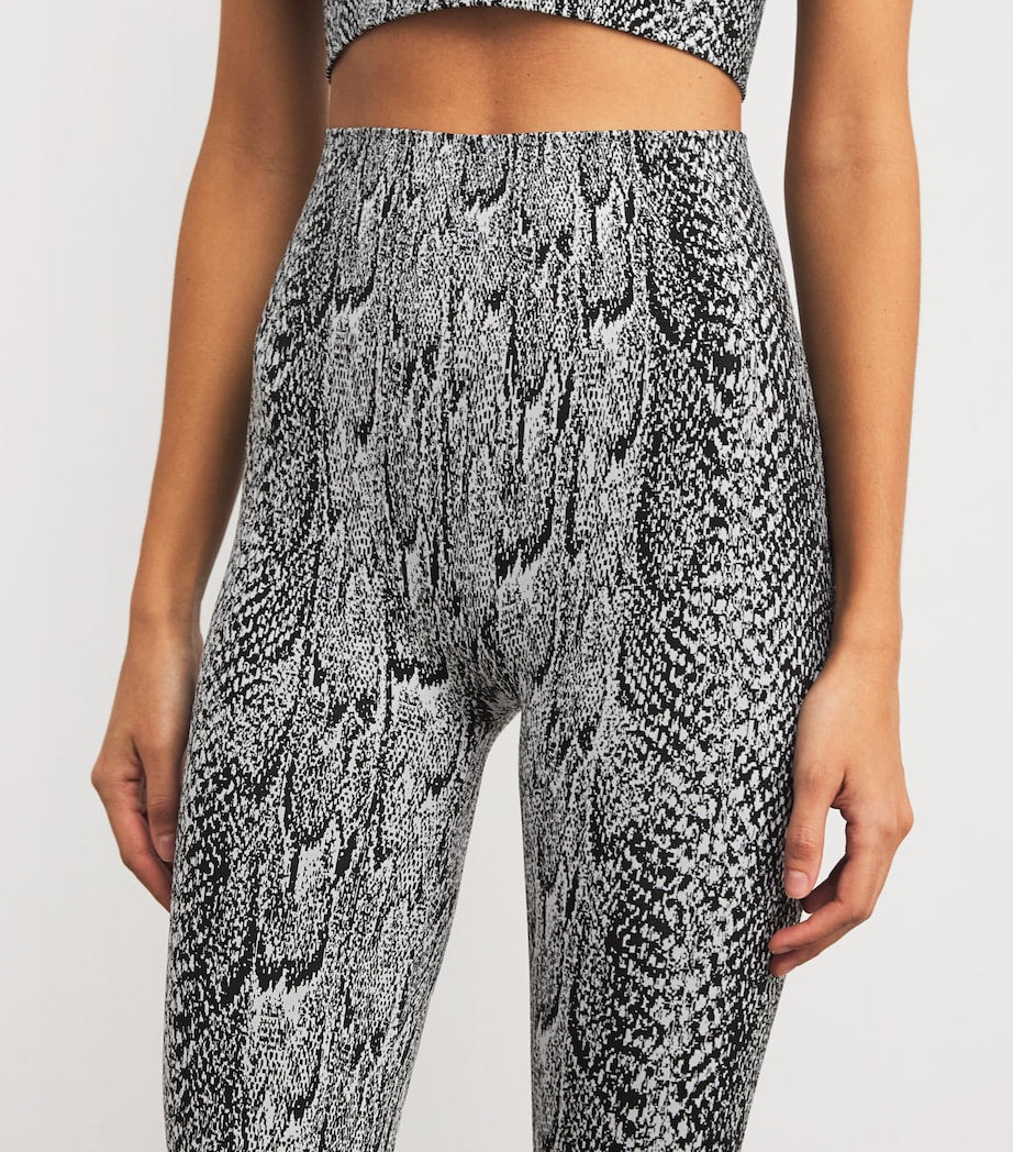 Seamless Python-Print Leggings