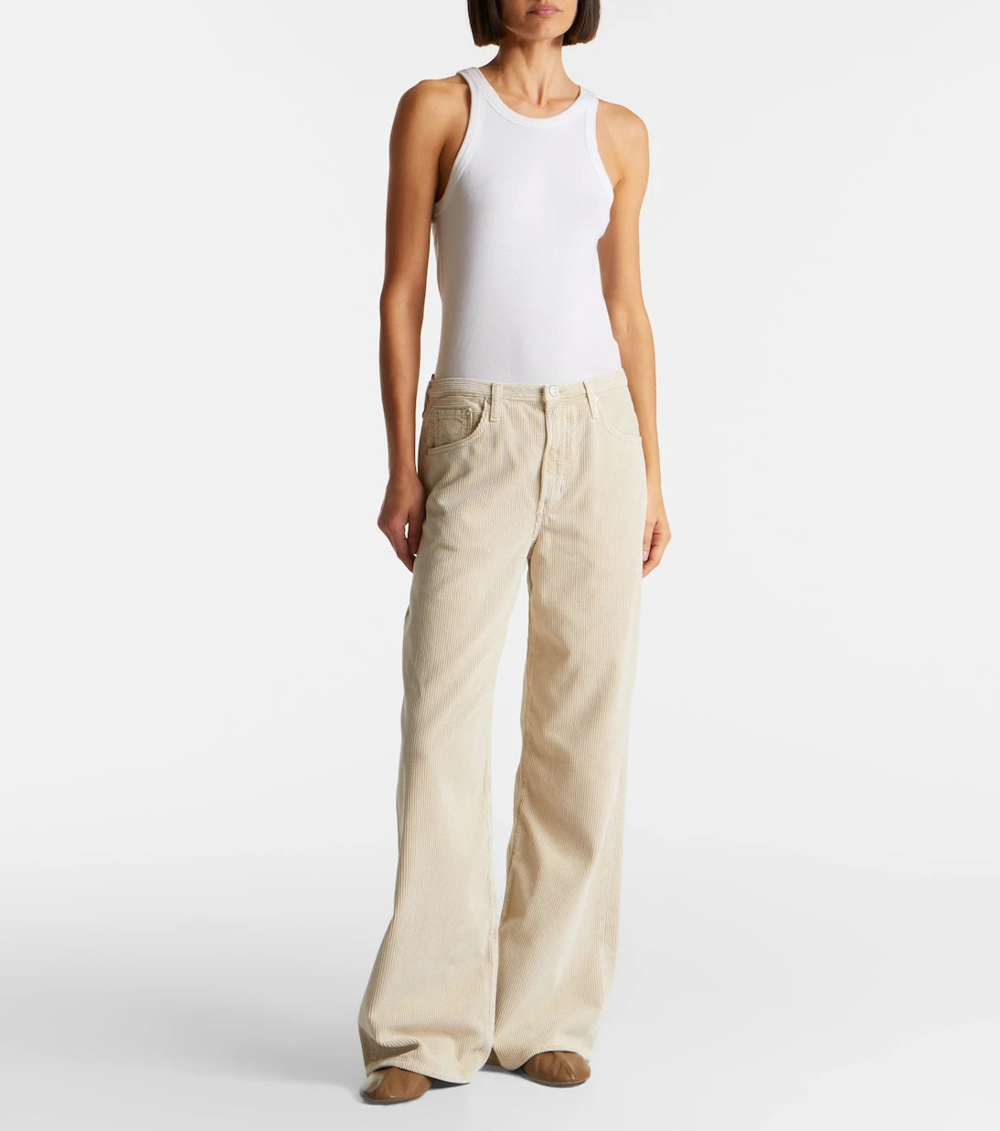 Agolde - Keira cotton corduroy wide-leg pants