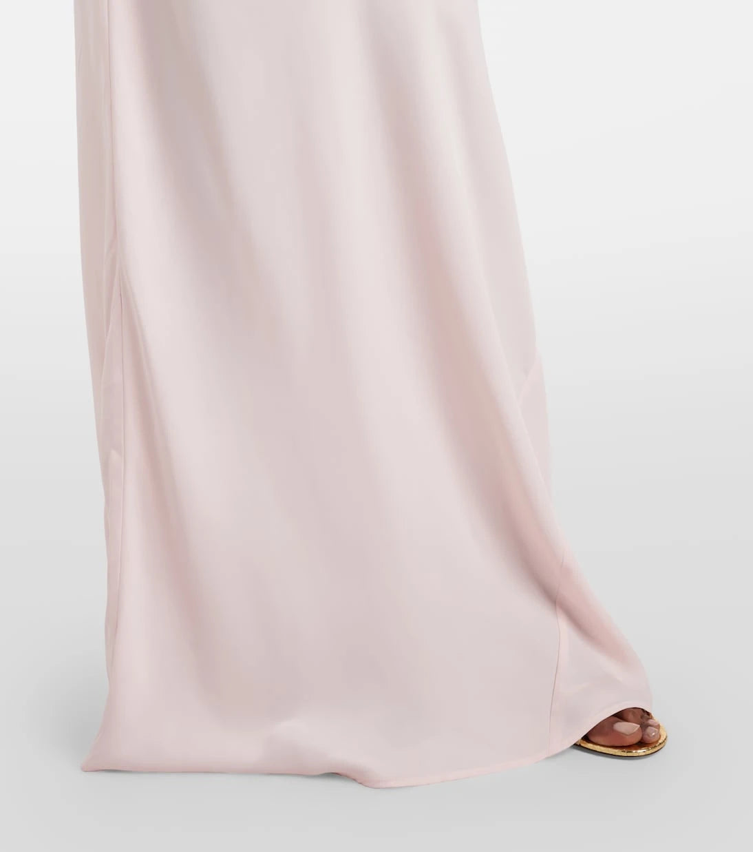 Rotate - Halterneck satin gown