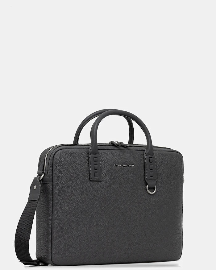 Tommy Hilfiger Deri Laptop Çantası