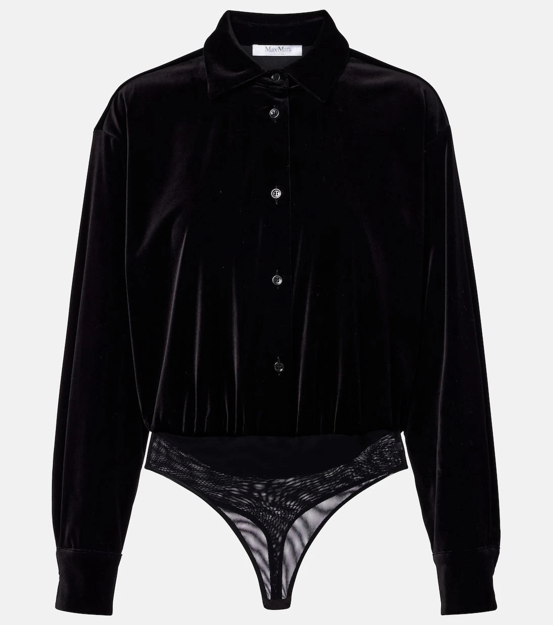 Max Mara - Pamuklu kadife body
