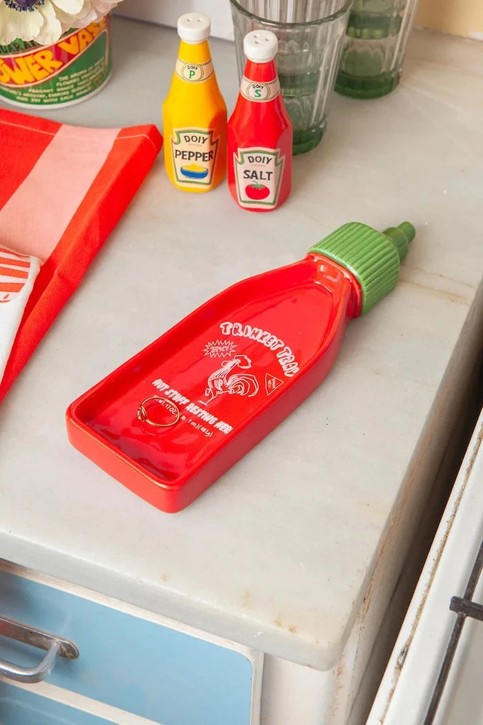 Декоративен поднос DOIY Corner shop, Sriracha
