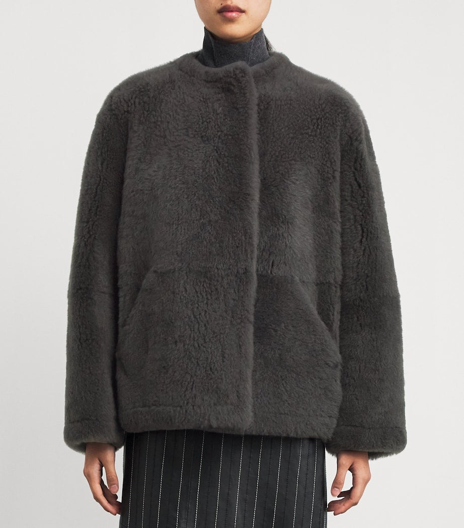 Green Shearling Jacket