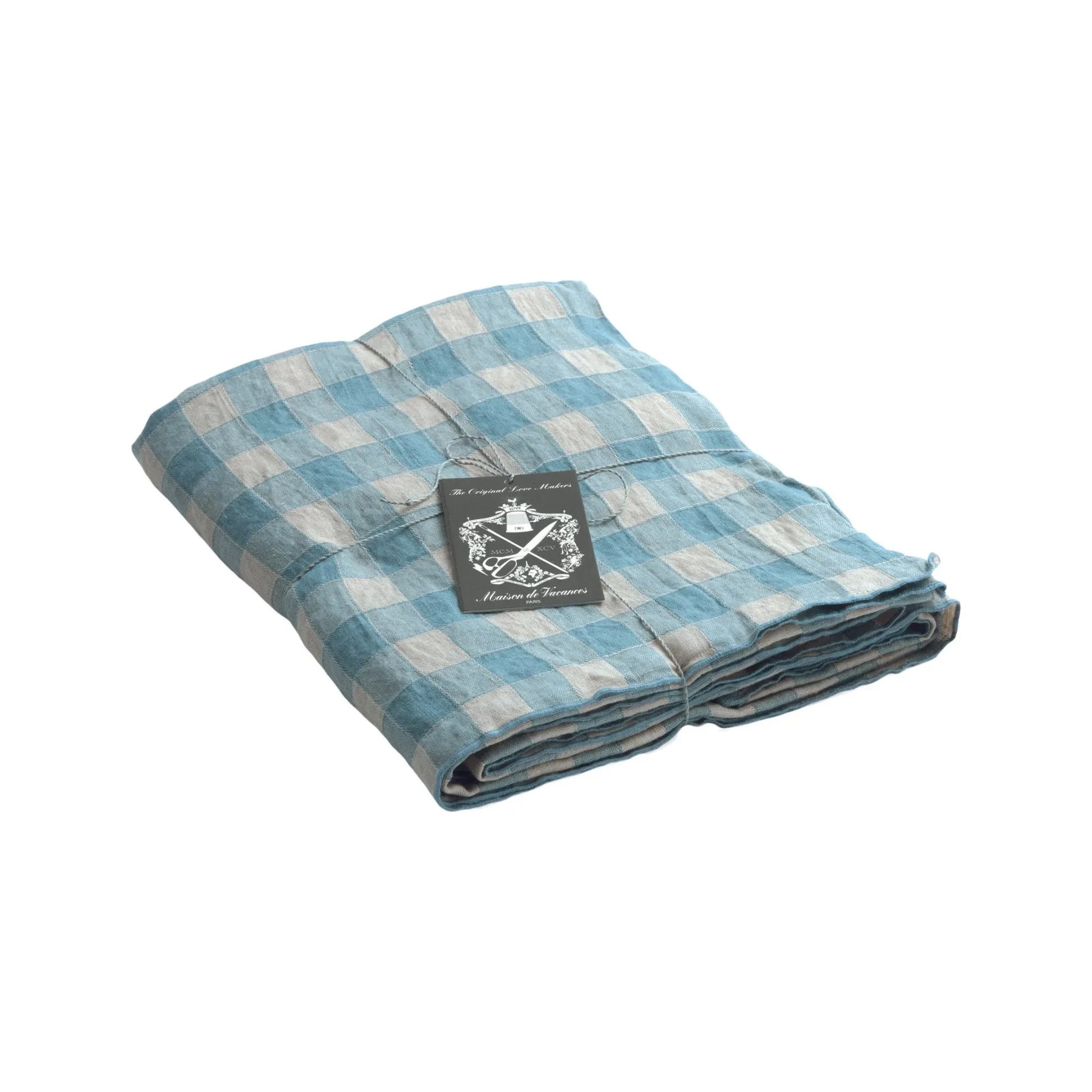 Maison de Vacances - Bourdon Vintage Canvas Tablecloth | Nuage