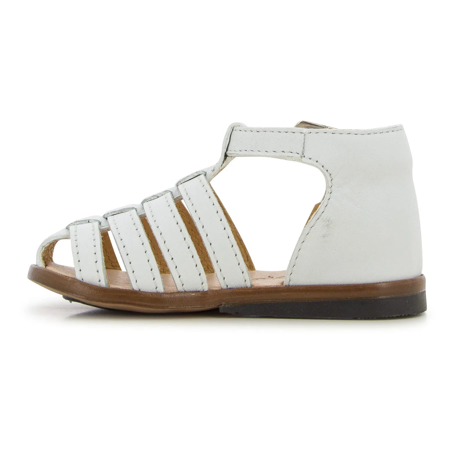 Clotaire - Zeus Gorgo Sandals | White