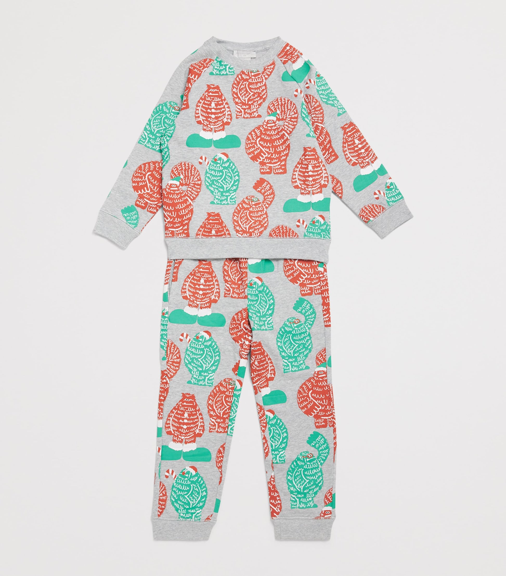 Stella McCartney Kids Organic Cotton Santa Print Sweatshirt (3-14 Years)