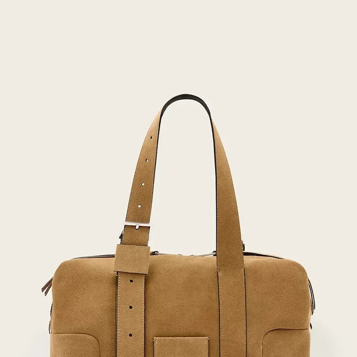 Велурена чанта AllSaints ARES