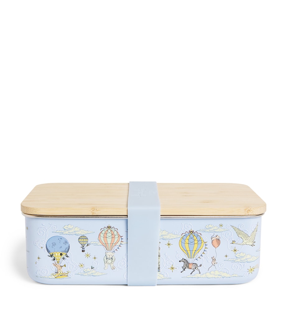 Metal Icons Lunch Box BLUE