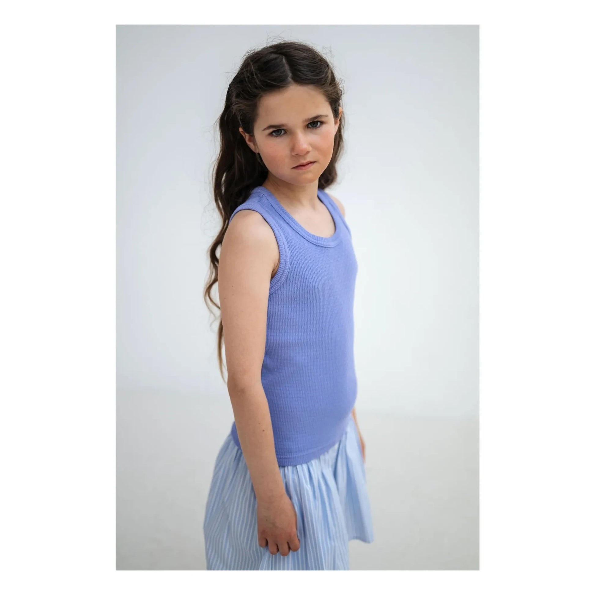 Repose AMS - Ribbed Tank Top Organic Cotton | Lilac